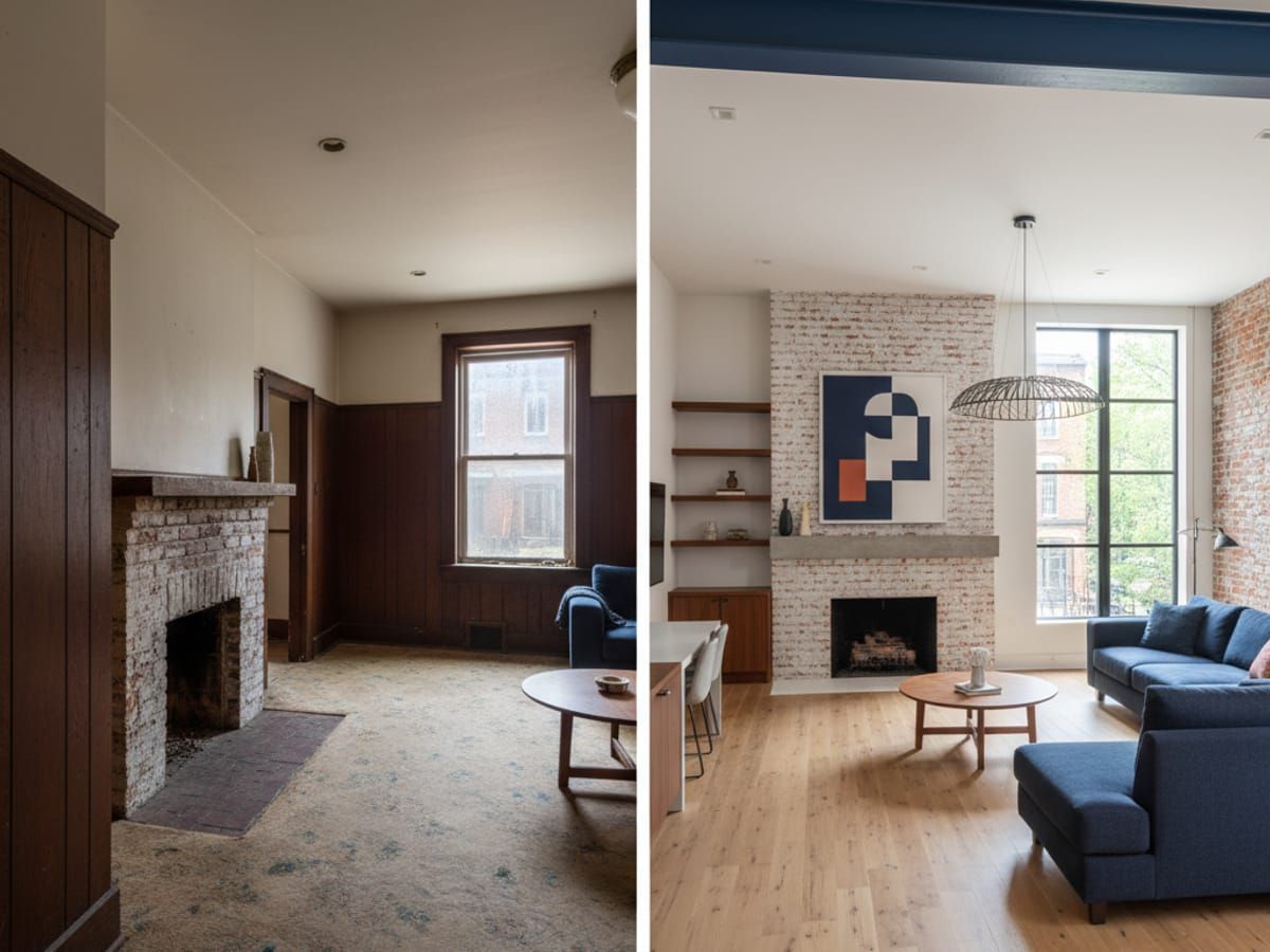 Complete residential renovation in Baltimore